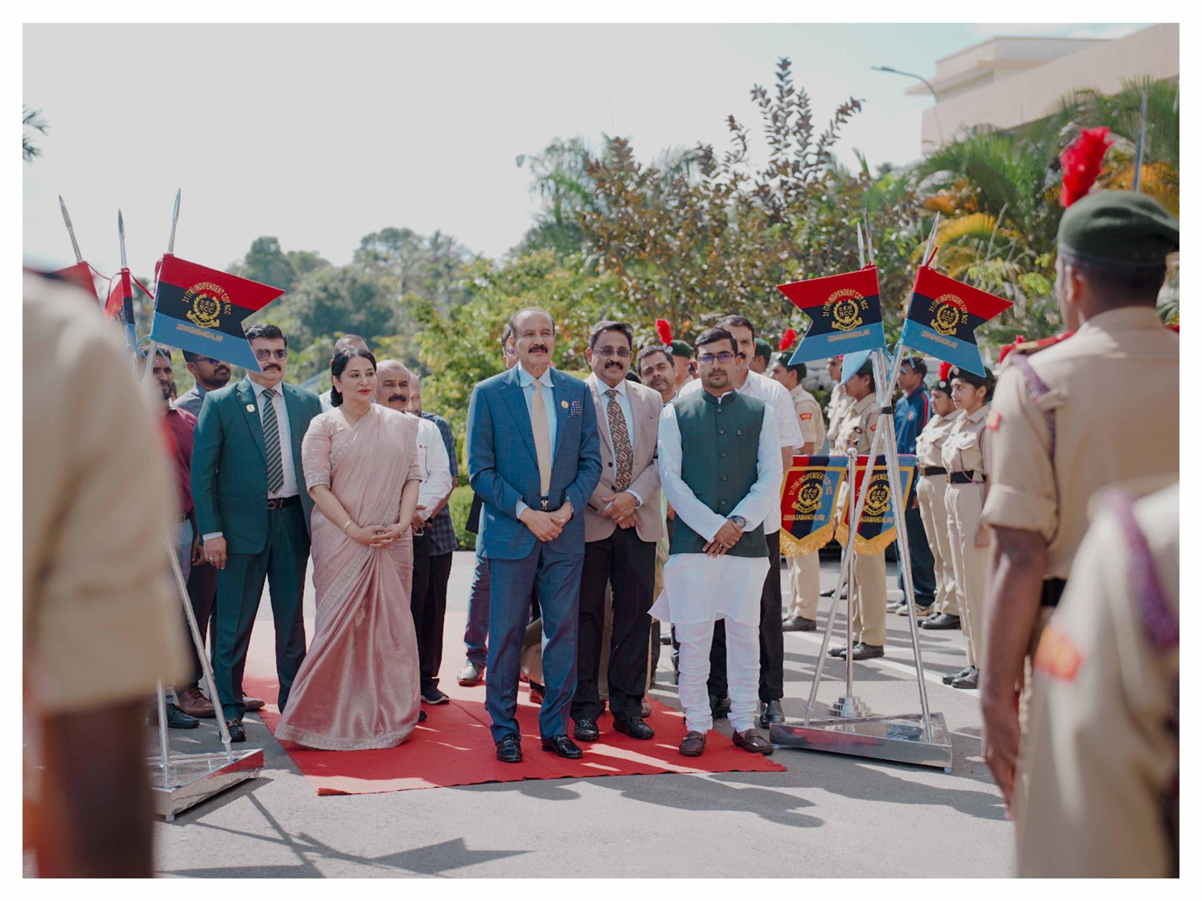 Aster DM Healthcare Chairman Dr. Azad Moopen Visits Nilgiri College of Arts & Science